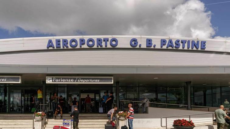 Ciampino Airport in Rome. Italy